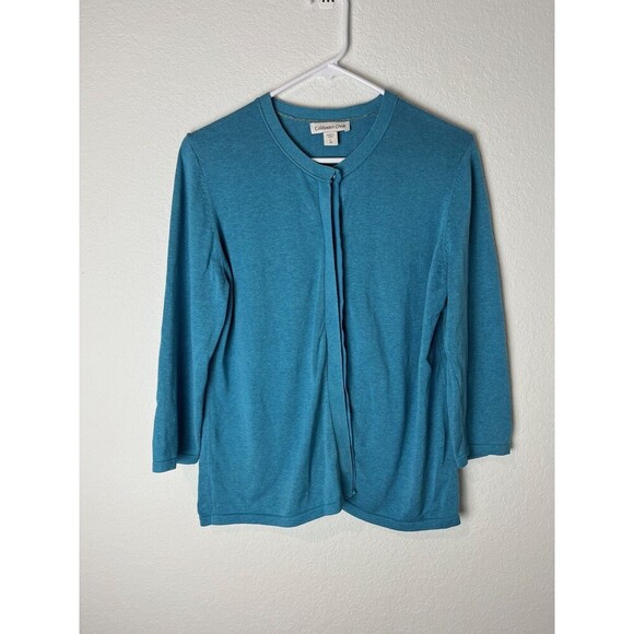 Coldwater Creek Sweaters - Coldwater Creek Cardigan Sweater Womens Large Silk Blend Button Up Top​
